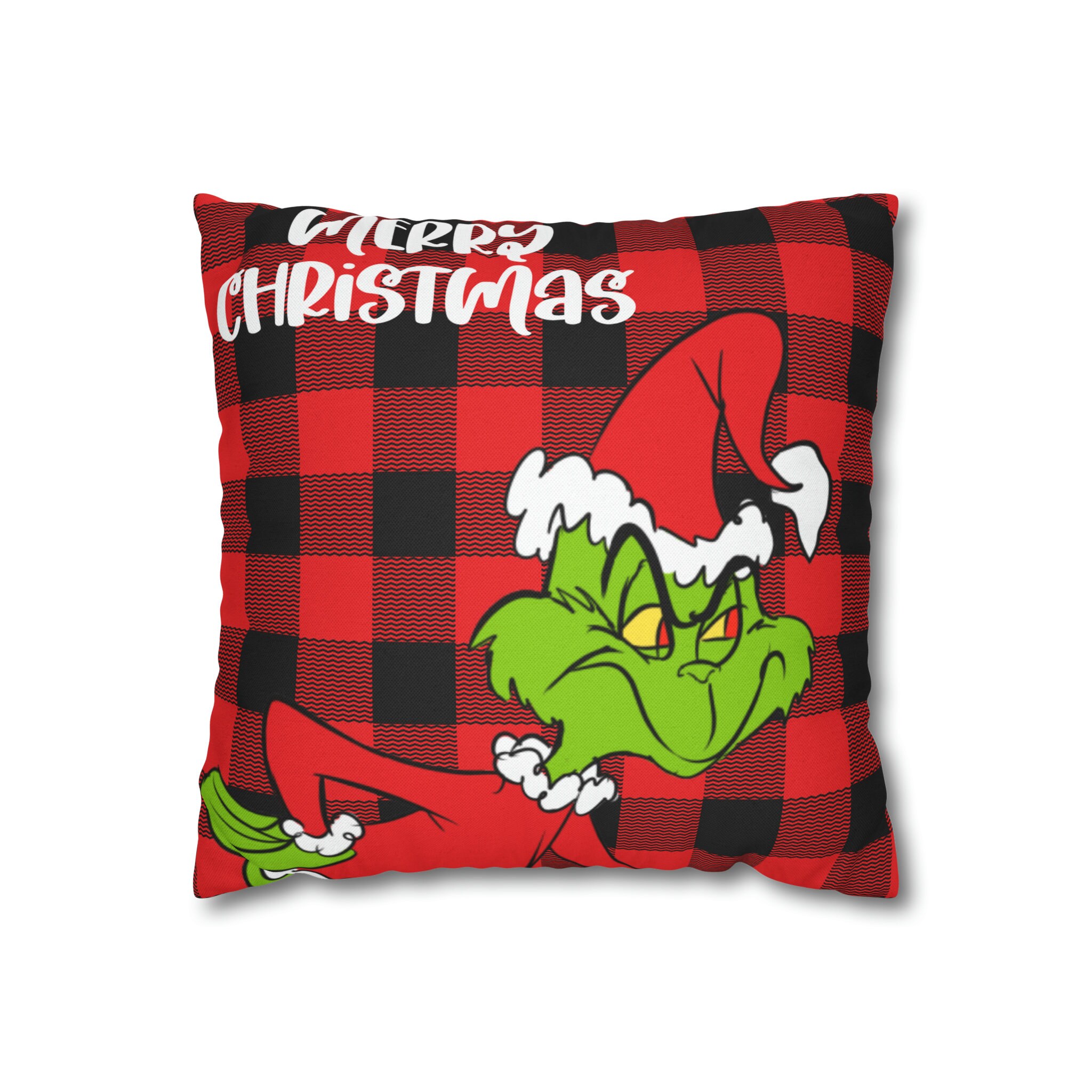 Grinch Kissen, Weihnachtsdeko, Grinch Kissen, Grinch Deko