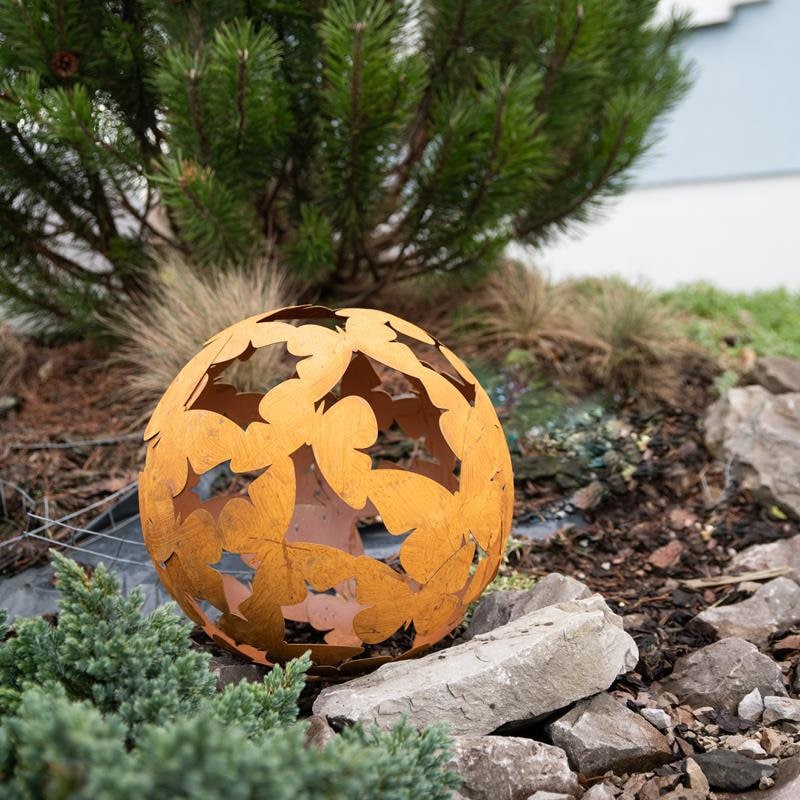 Boule De Feu Classique Ouverte - Décoration De Jardin Et Sculpture En