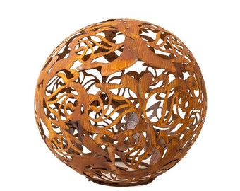 dekokugel edelrost balls Garden decoration rust  rose rust garden decoration patina decoration garden rost deko gartendeko