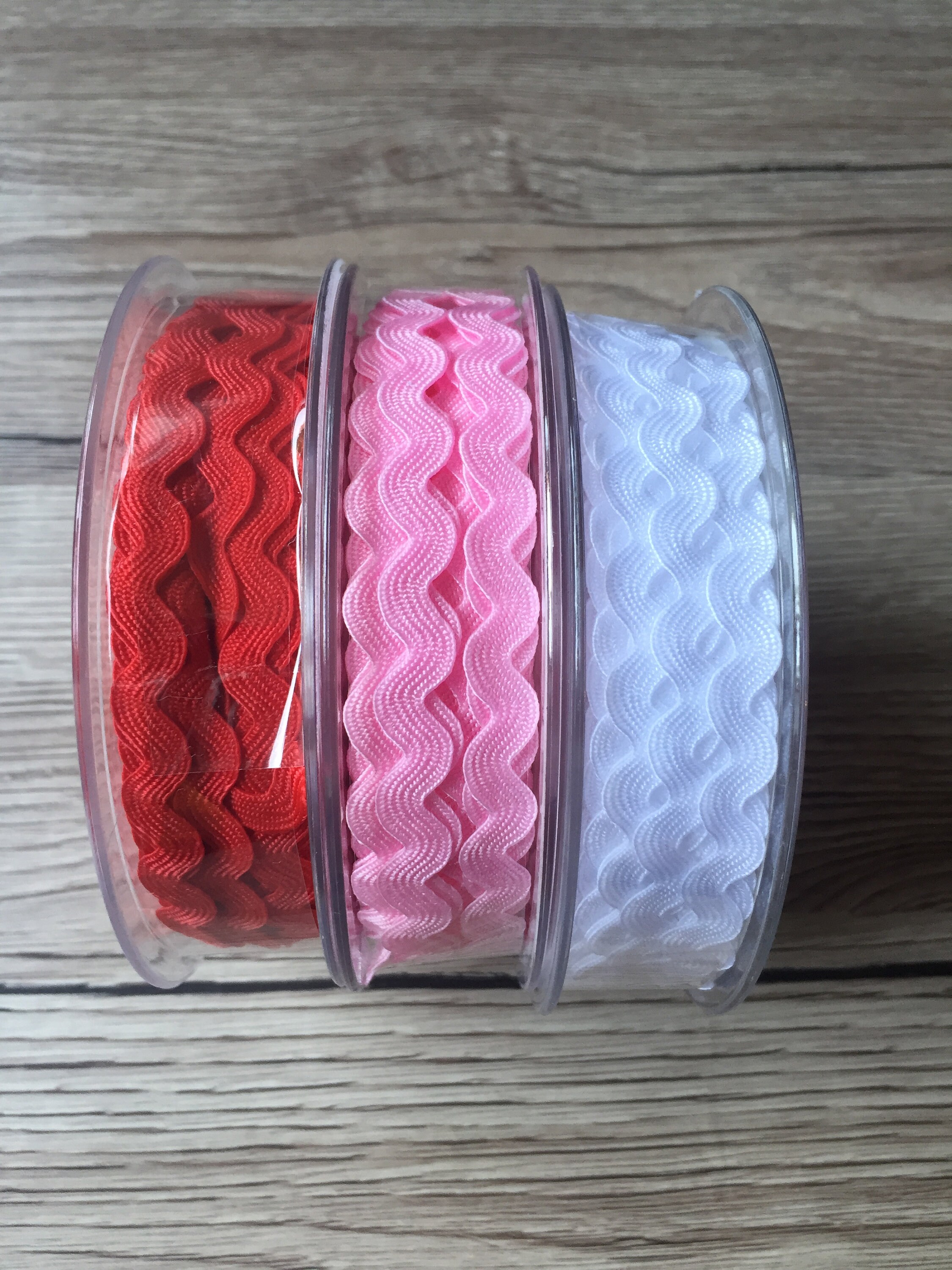 White Ric Rac Trim Price per 3 Metres RRWH01 Etsy UK