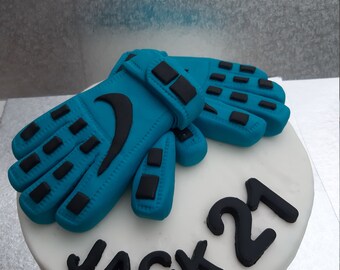 personalised goalkeeper gloves