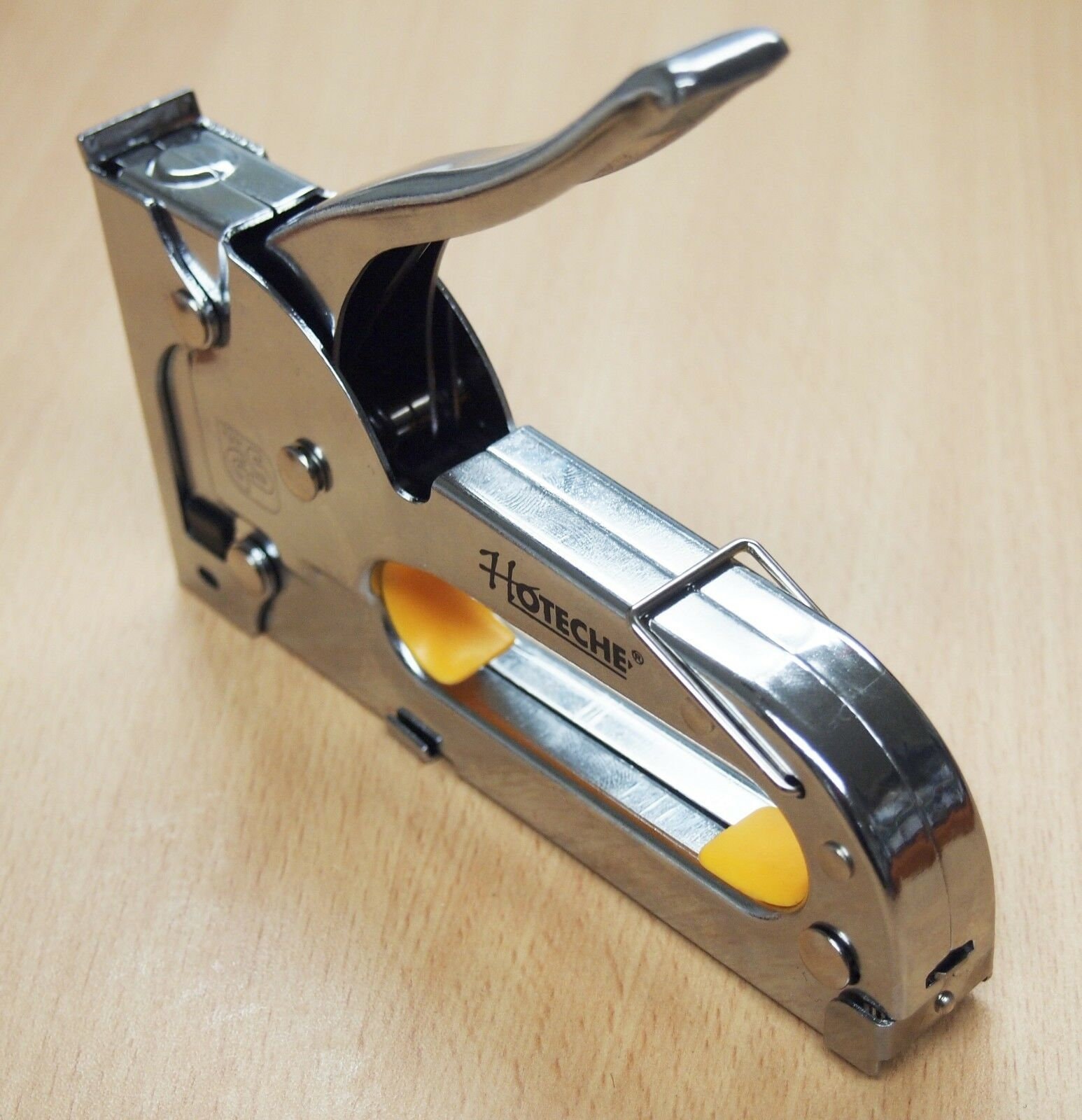 Hand Staple Gun Tacker JT21 Chromed With 100 Staples Etsy UK