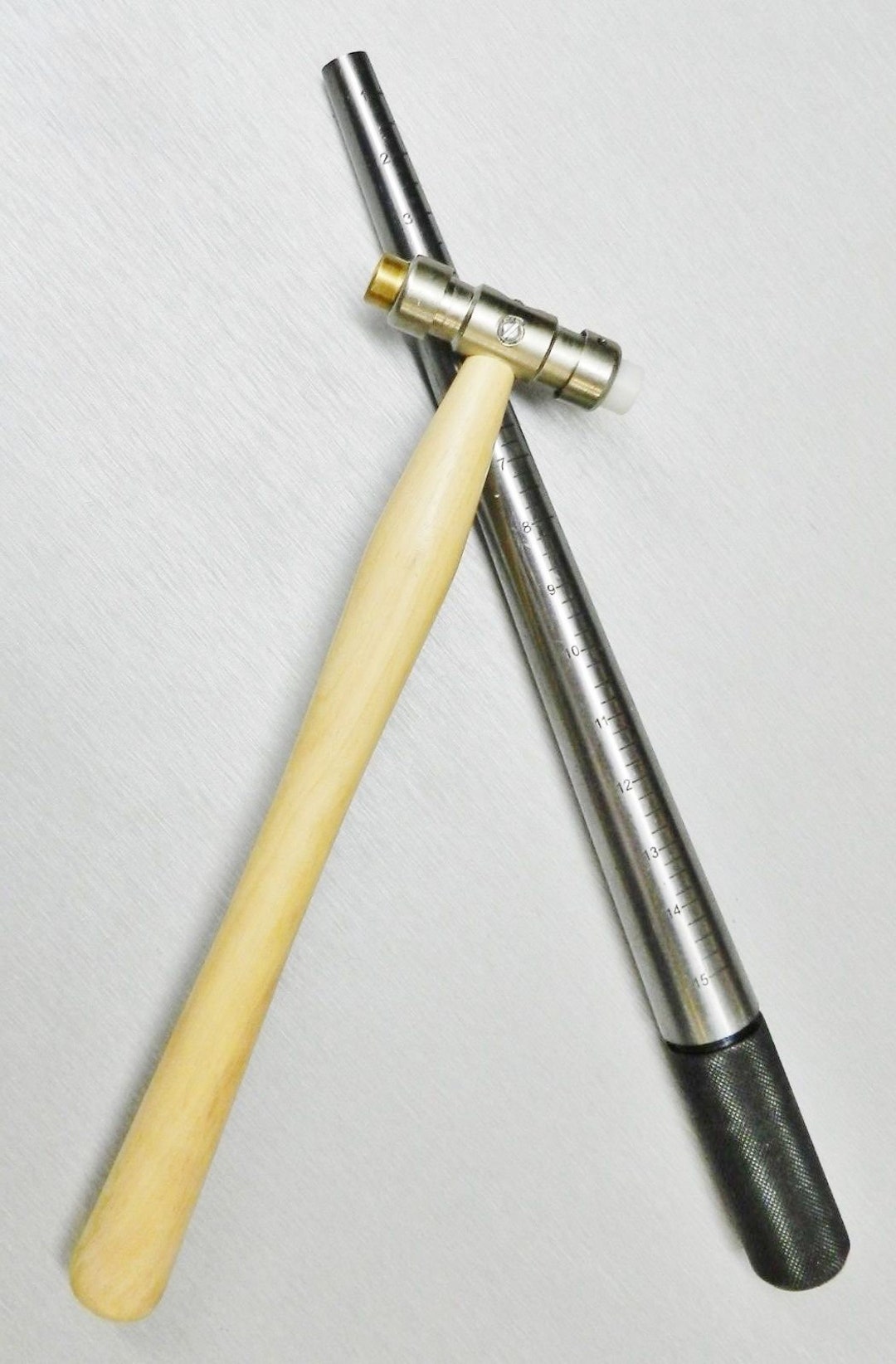 Nylon Hammer Plastic Double Head 27mm Face Diameters Metalsmith German  Hammer