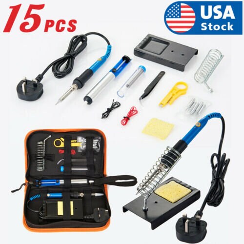 Soldering Iron, Hakko for Stained Glass & Jewelry, Built-in Variable Temp  Control With 3/16 Tip. Free Shipping. 