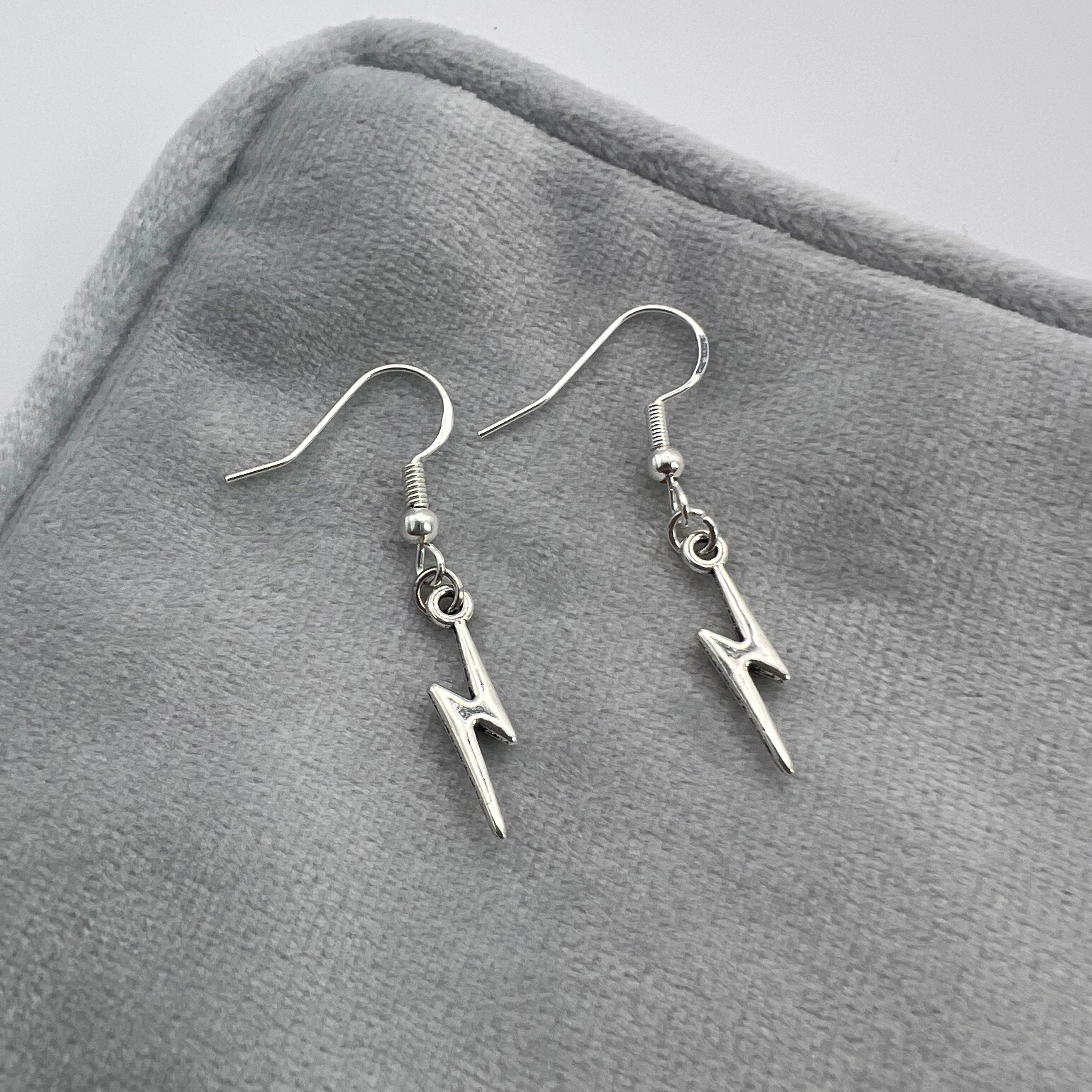 ParticolarModa Orecchini Donna Pendenti Leggeri Con Nodini Intrecciati - Foto 6