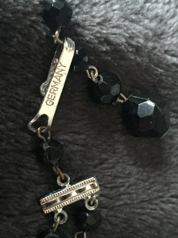 Double stranded Black chocker marked Germany - image 4
