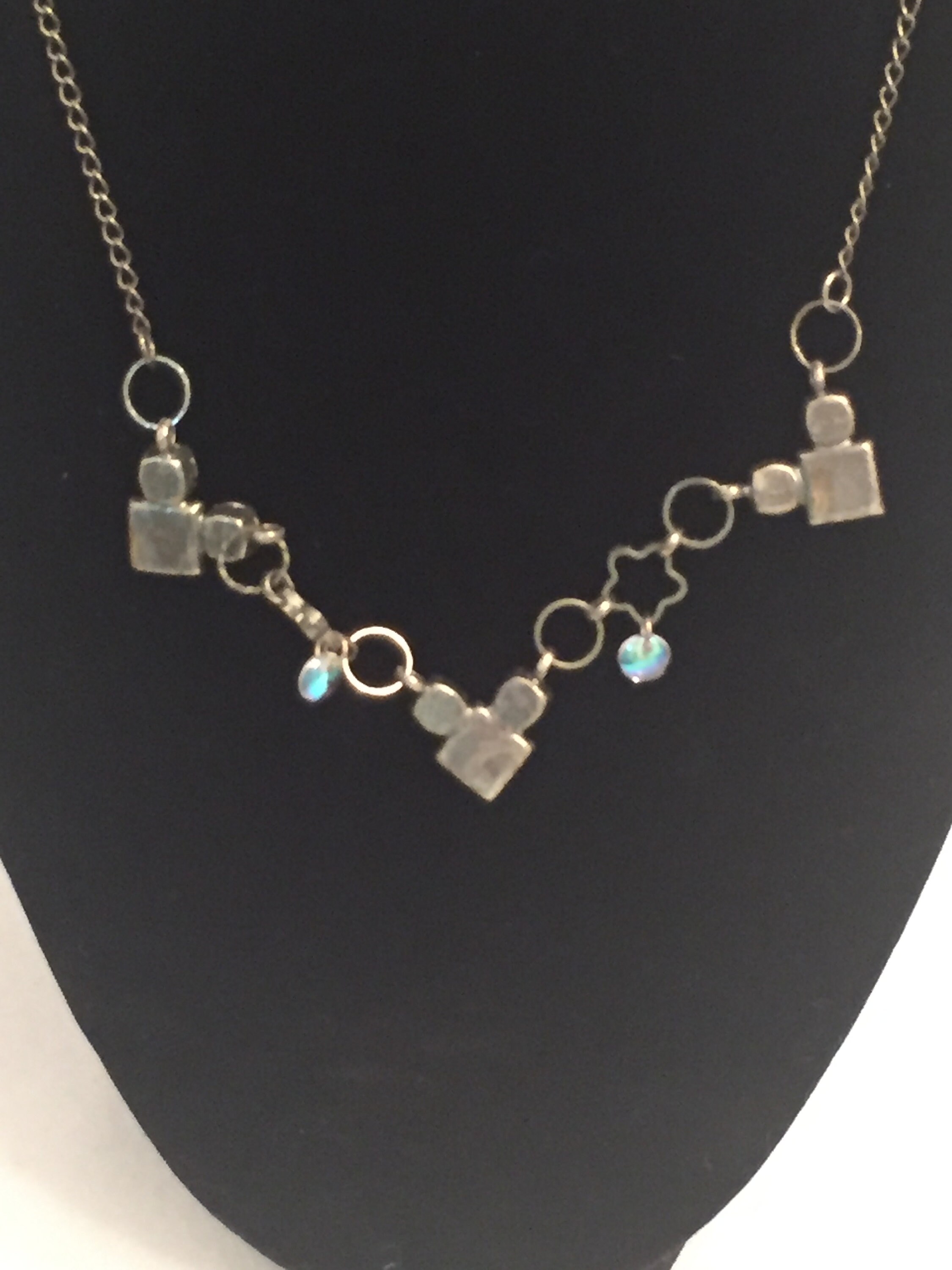 Dikla Meri High End Fashion Jewelry Vintage Swarovski Crystal Necklace Etsy