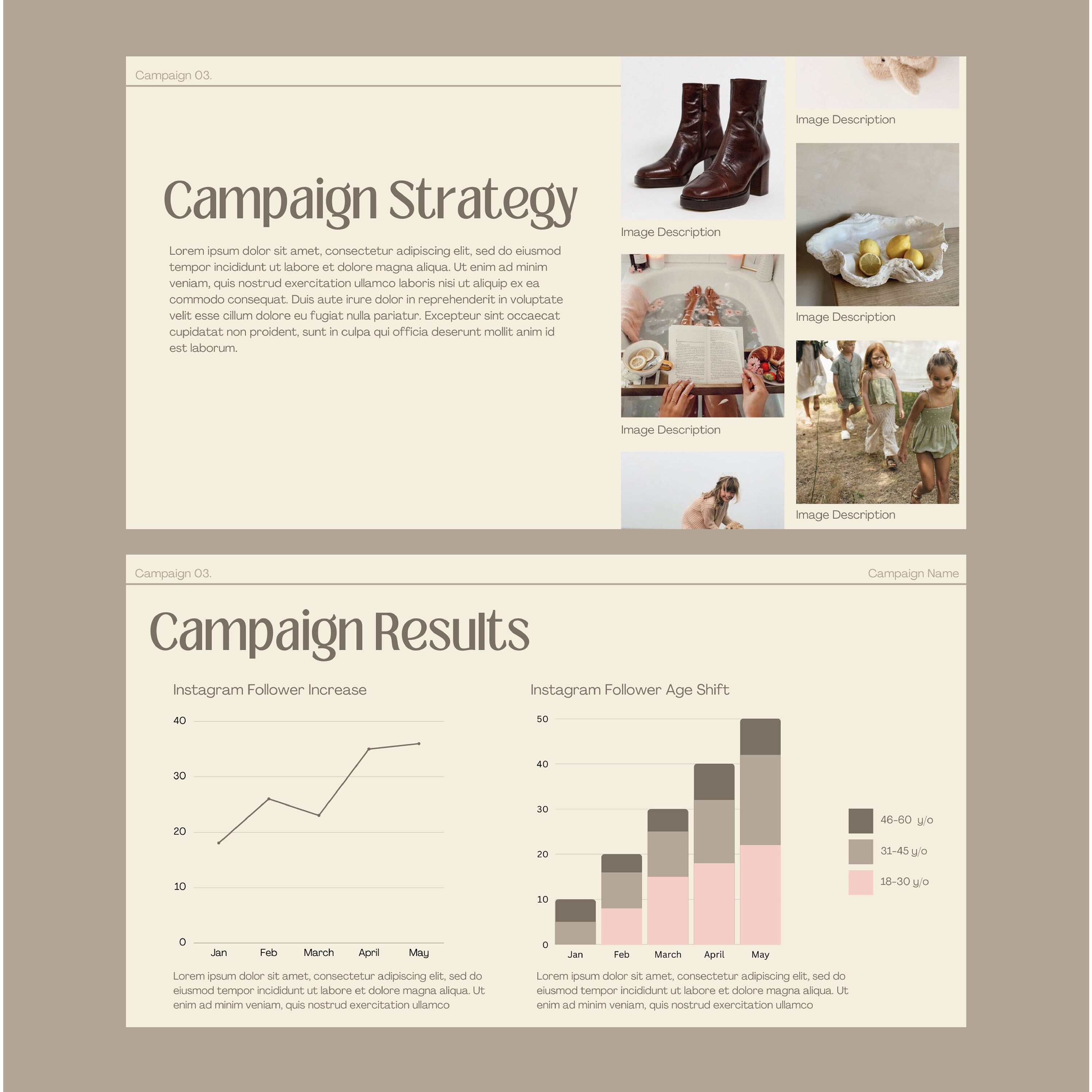 Marketing Portfolio Template - Etsy