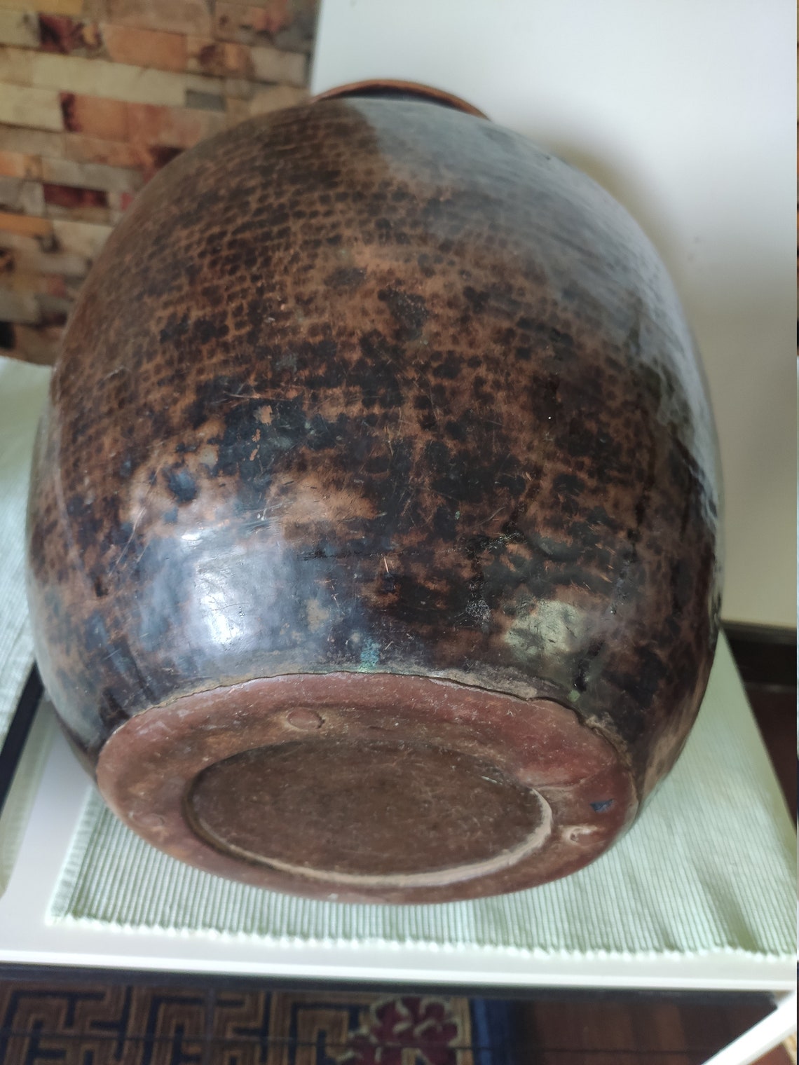 Ancient Vintage Nepalese Handmade Water Fetching Pot Copper Etsy