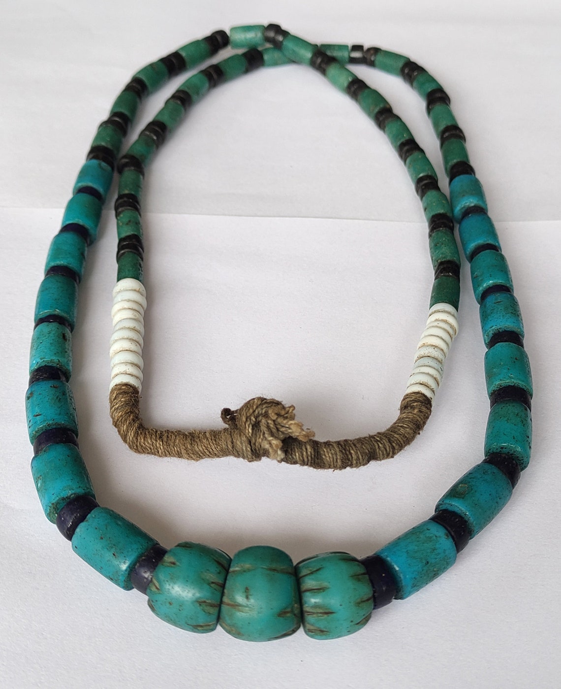 Antique Glass Beads Jewelry TRIBAL NECKLACE India Arunachal Etsy