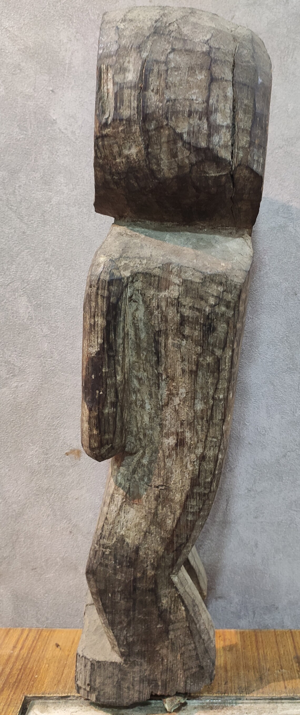 Antique Primitive wooden Sculpture Himalayan Primitive Art Etsy