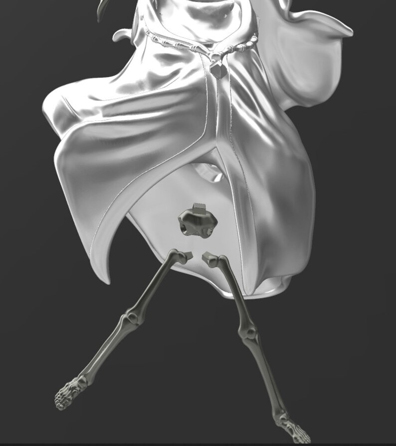 Lord Ainz Ooal Gown Resin/garage Kit Statue Etsy