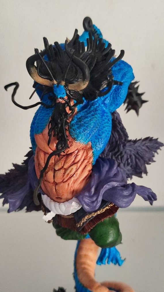 Kaido Hybrid Form Garage Resin Kit Statue From One Piece Etsy
