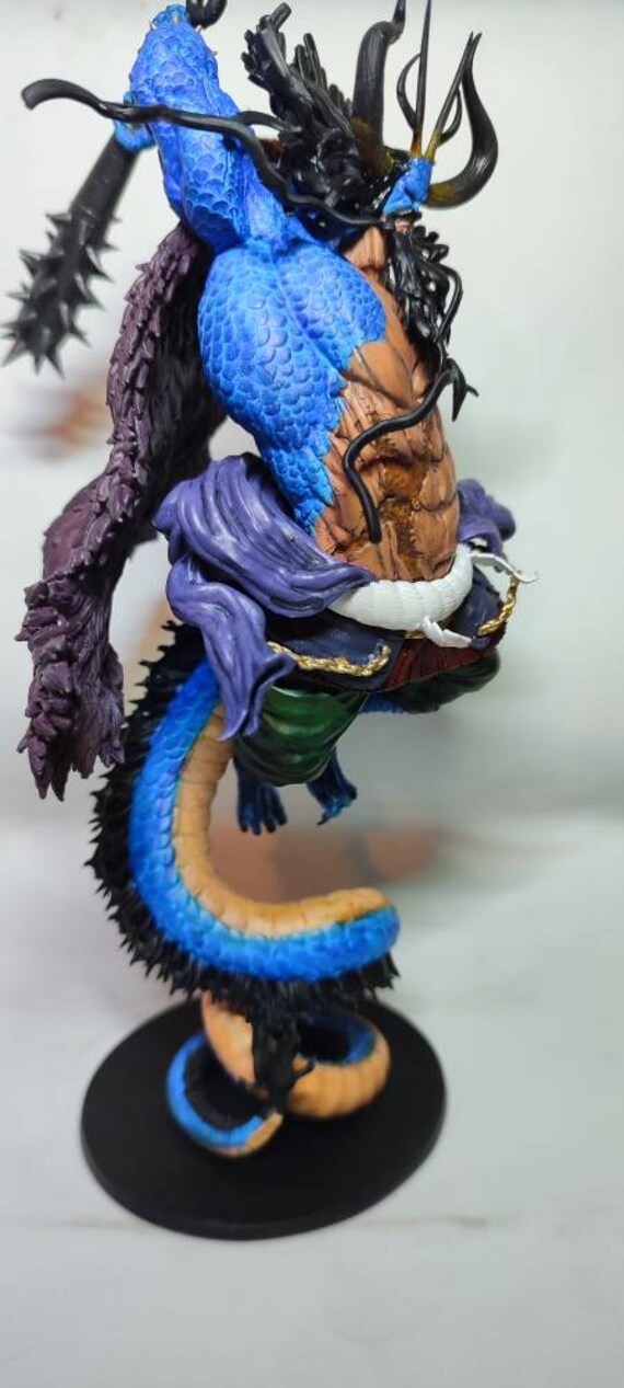 Kaido Hybrid Form Garage Resin Kit Statue From One Piece Etsy