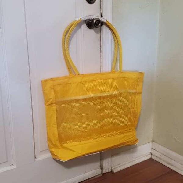 Yellow Beach Bag Etsy