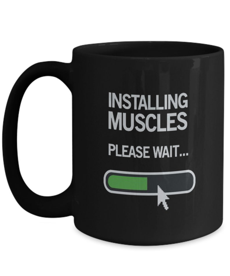 Installing Muscles... Please Wait... Mug image 2