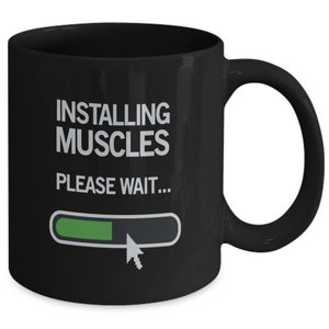 Installing Muscles... Please Wait... Mug image 1