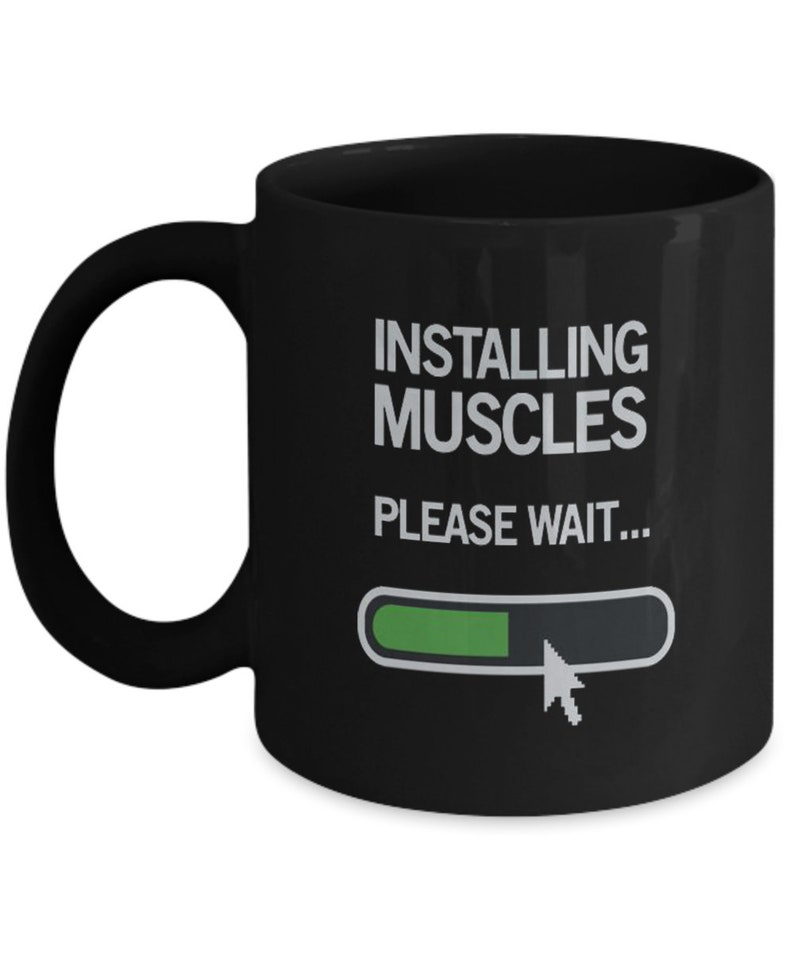 Installing Muscles... Please Wait... Mug image 4