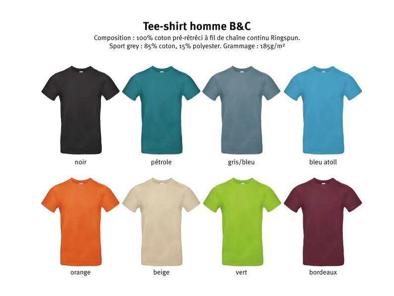 Tee-shirt au motif va dabord grimper avec un super jeu de mot Modèle femme et homme, plusieurs couleurs au choix image 4