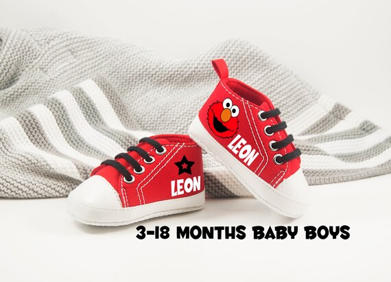 elmo baby shoes