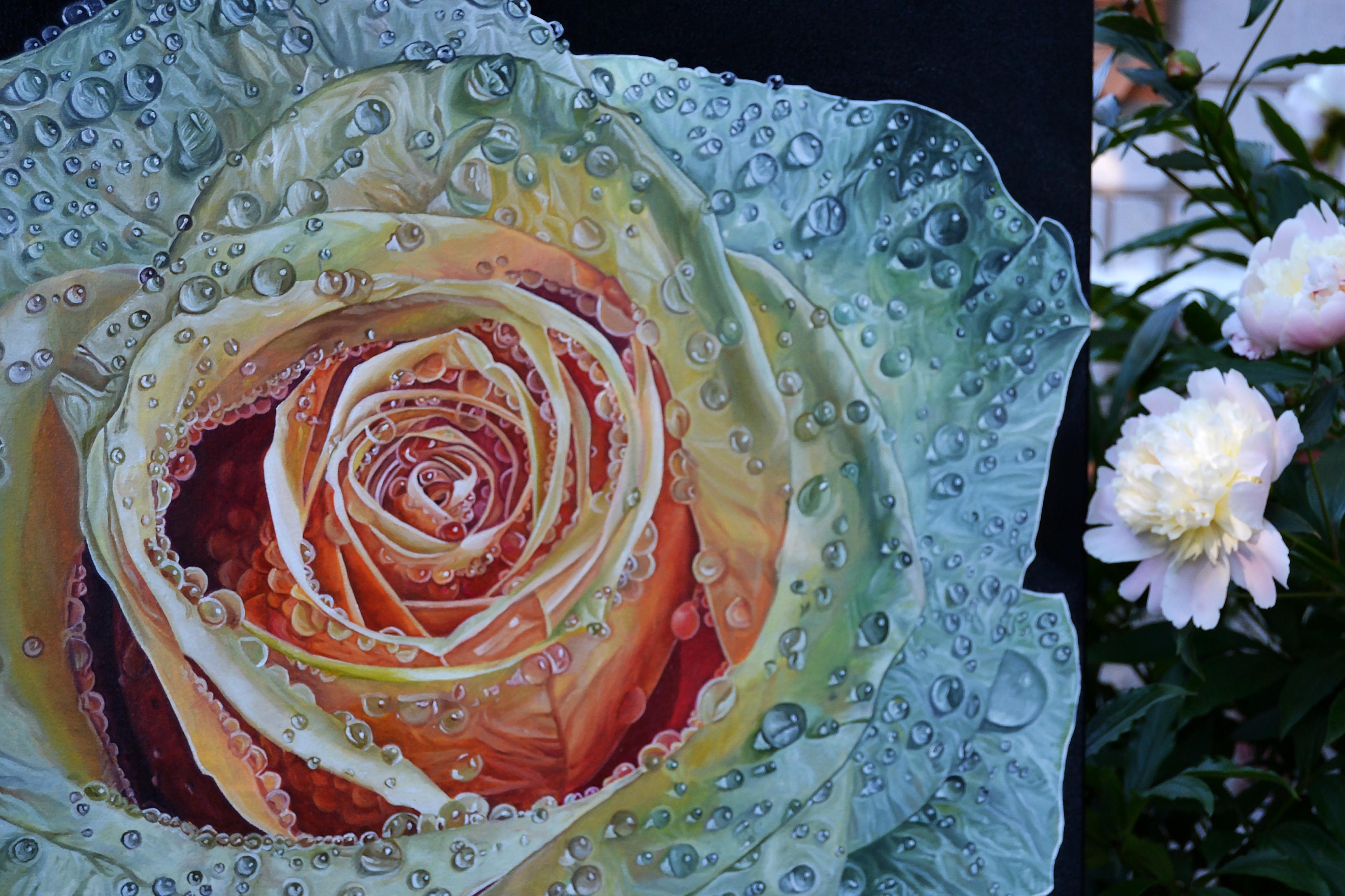 Pintura De Rosas Pintura Al leo Original Pintura Art stica De Flores pintura-de-rosas-pintura-al-leo-original-pintura-art-stica-de-flores