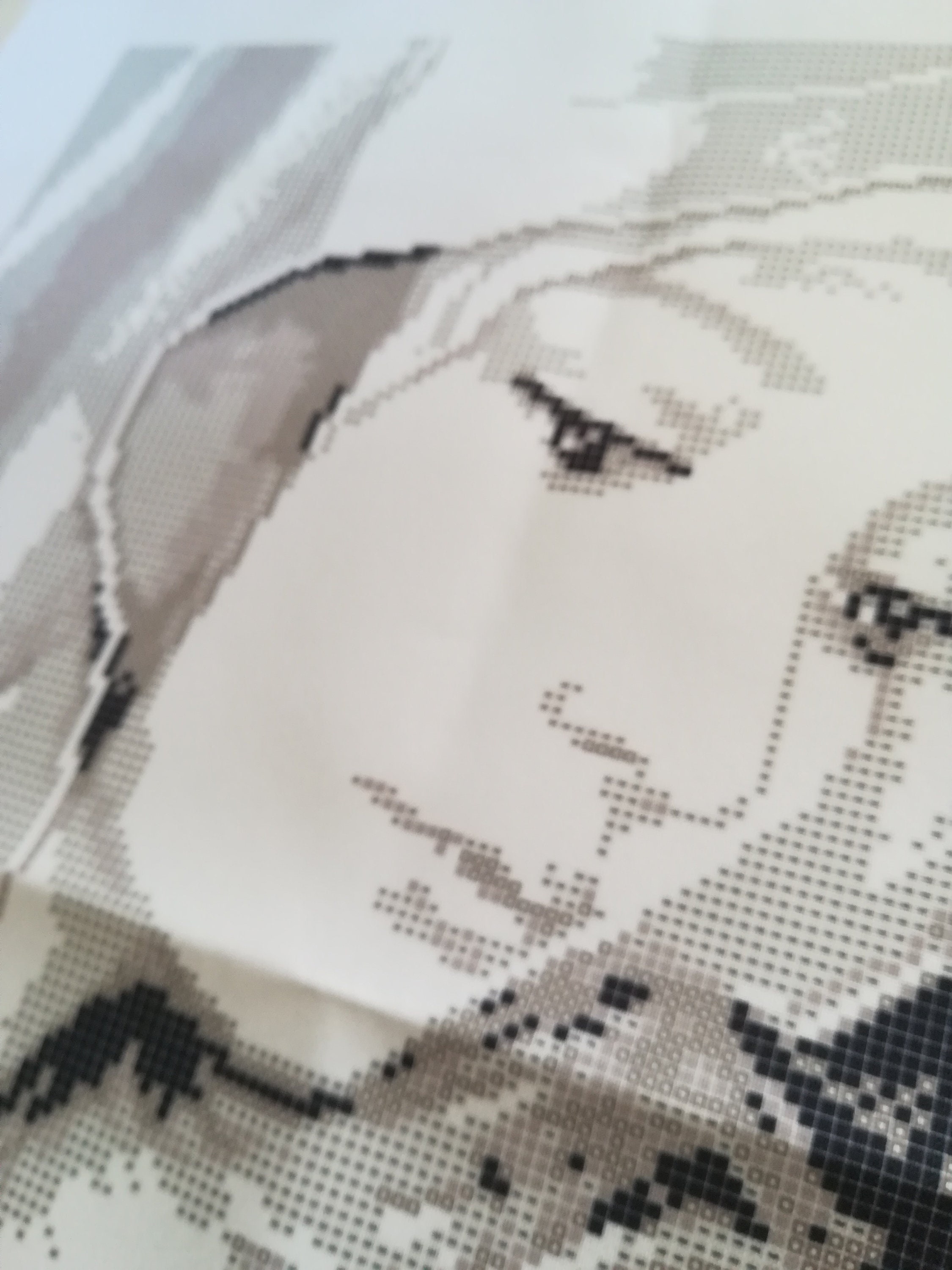 聖母子像ビーズ刺繍キット、聖母マリア像、ニードルポイント - Etsy 日本