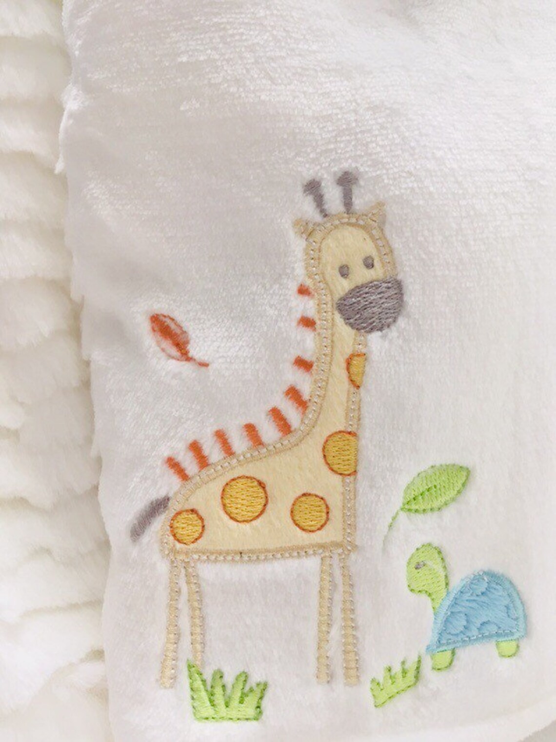 Brand new adorable giraffe minky baby blanket Giraffe Etsy