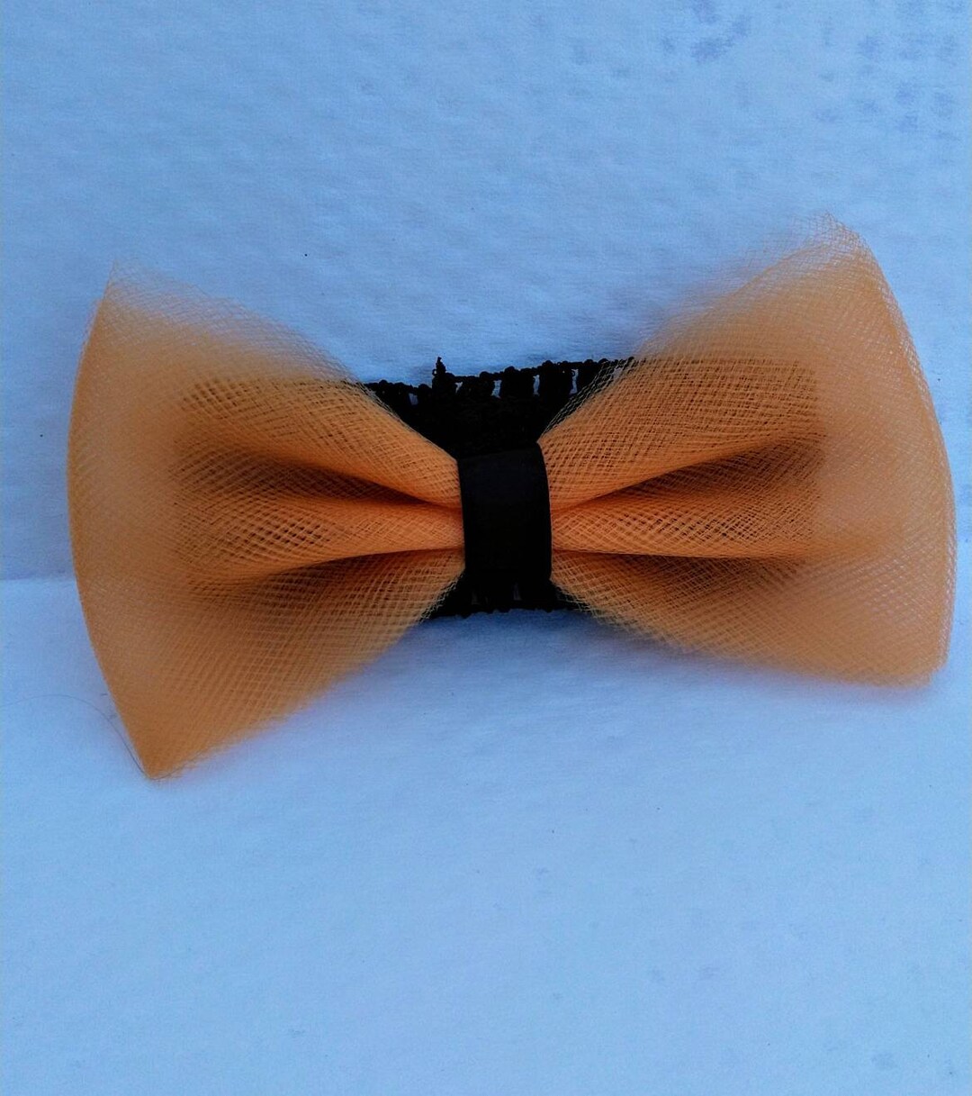 Tulle Baby Headband in Orange Etsy