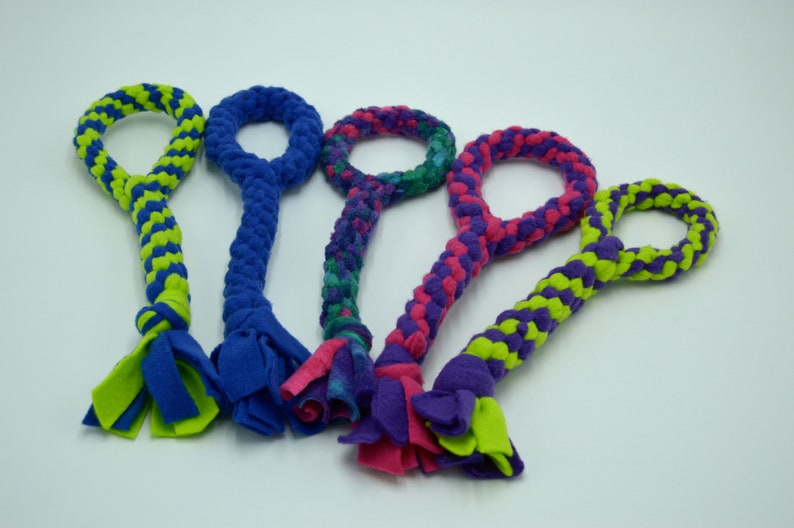 Makes a Great Tug Toy for Small Dogs By Boss Dog Toys Dog Toys with a looped handle