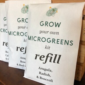 Grow Your Own Microgreens Refill Kit