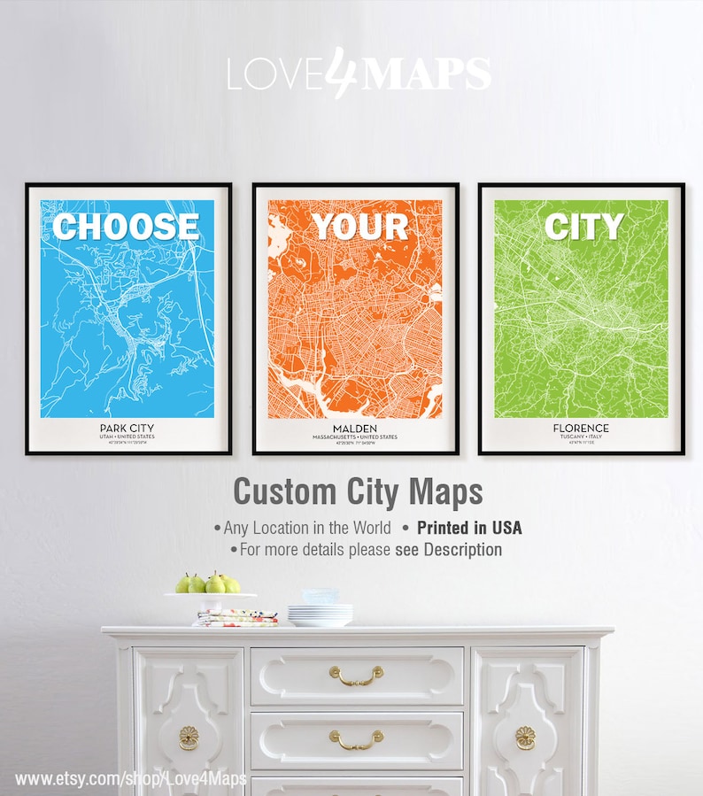 Malden Massachusetts Map Malden City Print Malden Poster - Etsy