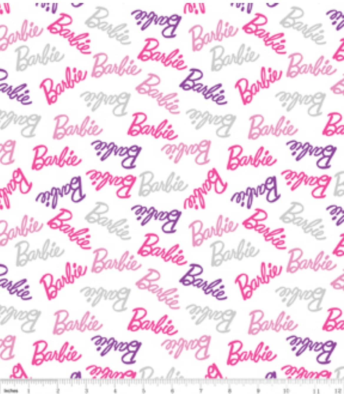 Barbie Mattel Sparkle Cotton Fabric by the Yard Free Ship US - Etsy