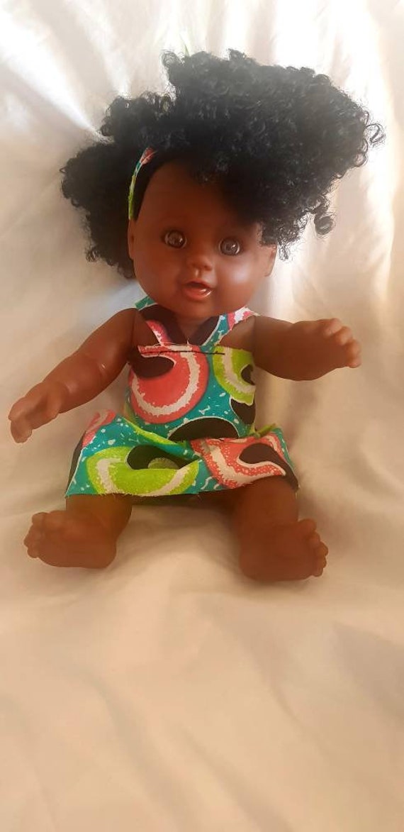 black afro doll
