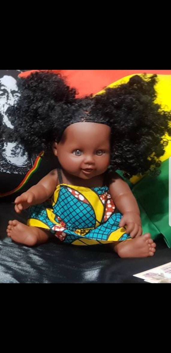 afro doll