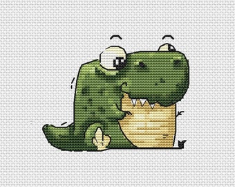 dino kruissteek etsy