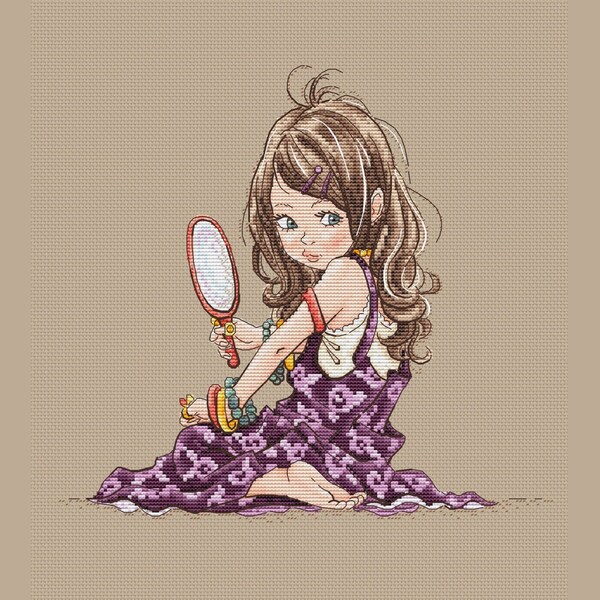 Cross Stitch Dress Etsy