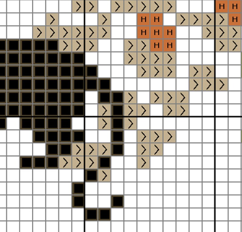 Witch House Cross Stitch Pattern Primitive Halloween Cross Stitch - Etsy