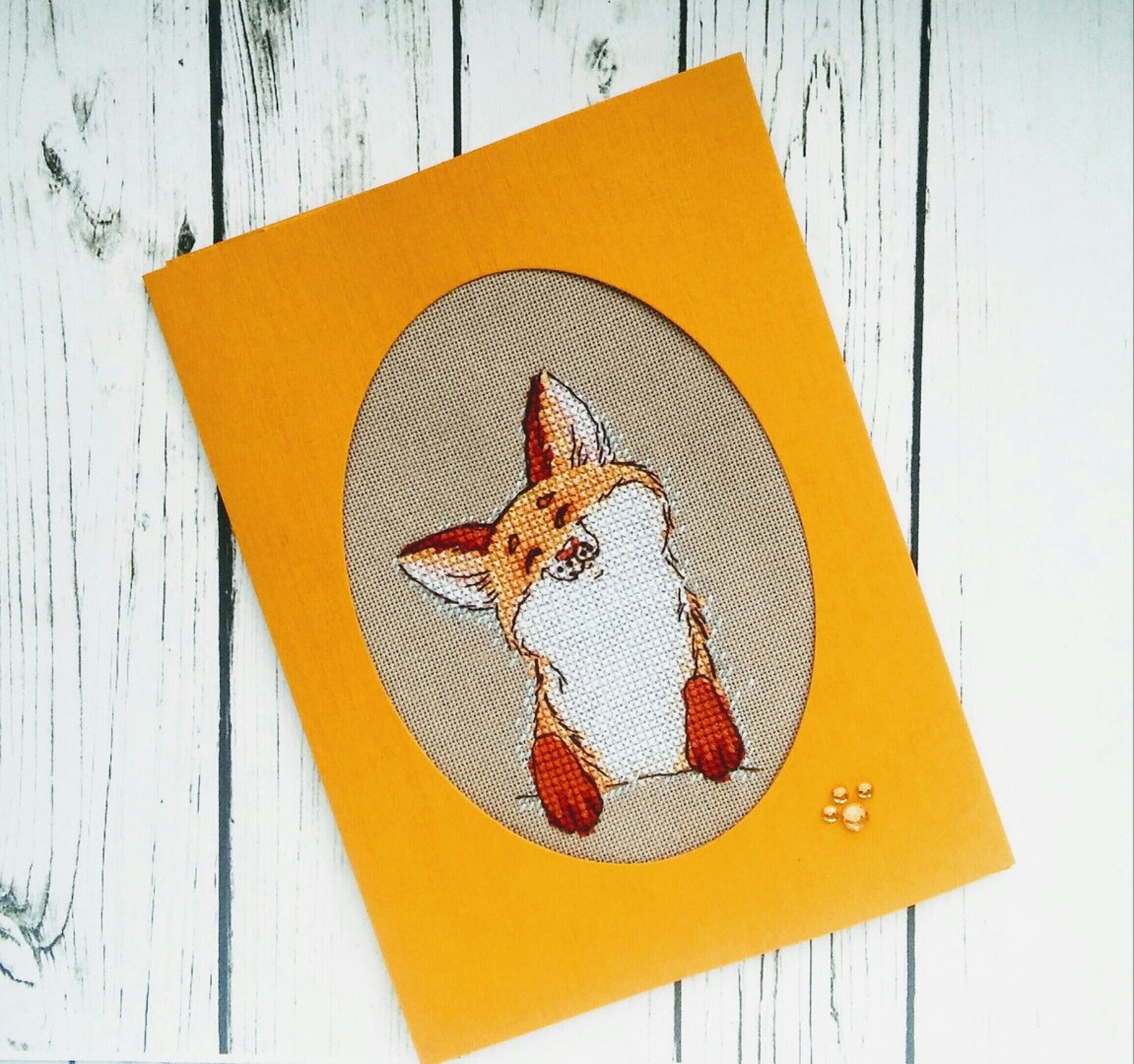 Cute Fox Cross Stitch Pattern Smiling Fox Cross Stitch Love | Etsy