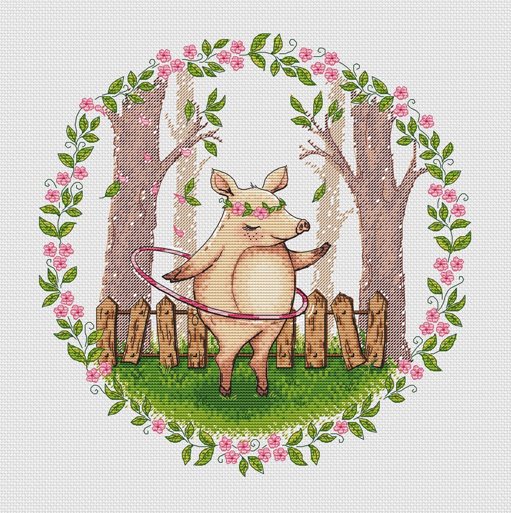 Вышивай ру авторские схемы. Piglet Cross Stitch. Пасхальные схемы вышивки от надежды Нагорной. Piglet Cross Stitch skhem. Spring Pigs.