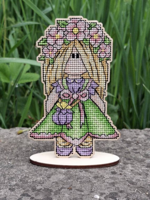 Doll in Green Dress Cross Stitch Pattern - Etsy Doll in Green Dress Cross Stitch Pattern - Etsy