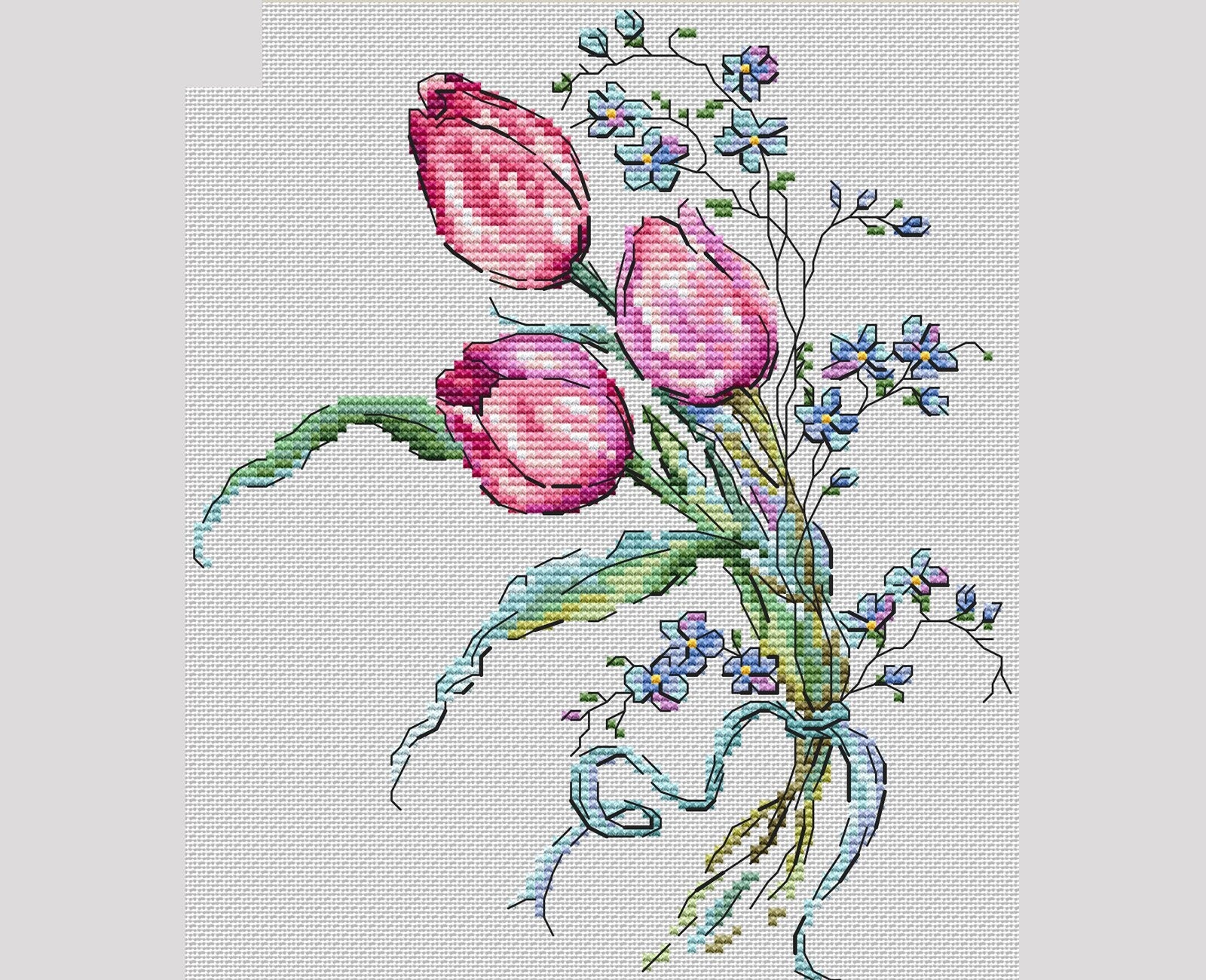 Andriana Kreuzstich-Set „Schlüssel Der Weisheit“ – Inkl. Canvas, Fäden, Nadel & Anleitung