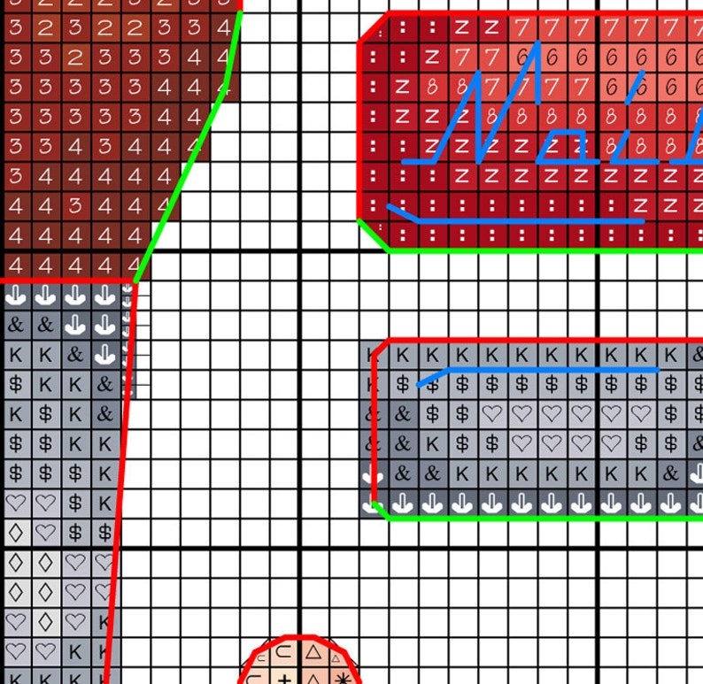 Set of Cosmetic Cross Stitch Pattern Cosmetics Cross Stitch Etsy