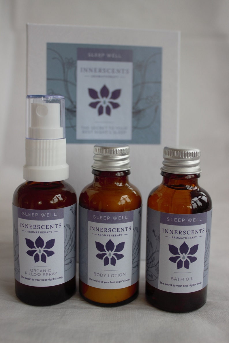 Mini Sleep Well Gift Set Aromatherapy Kit Containing Etsy UK
