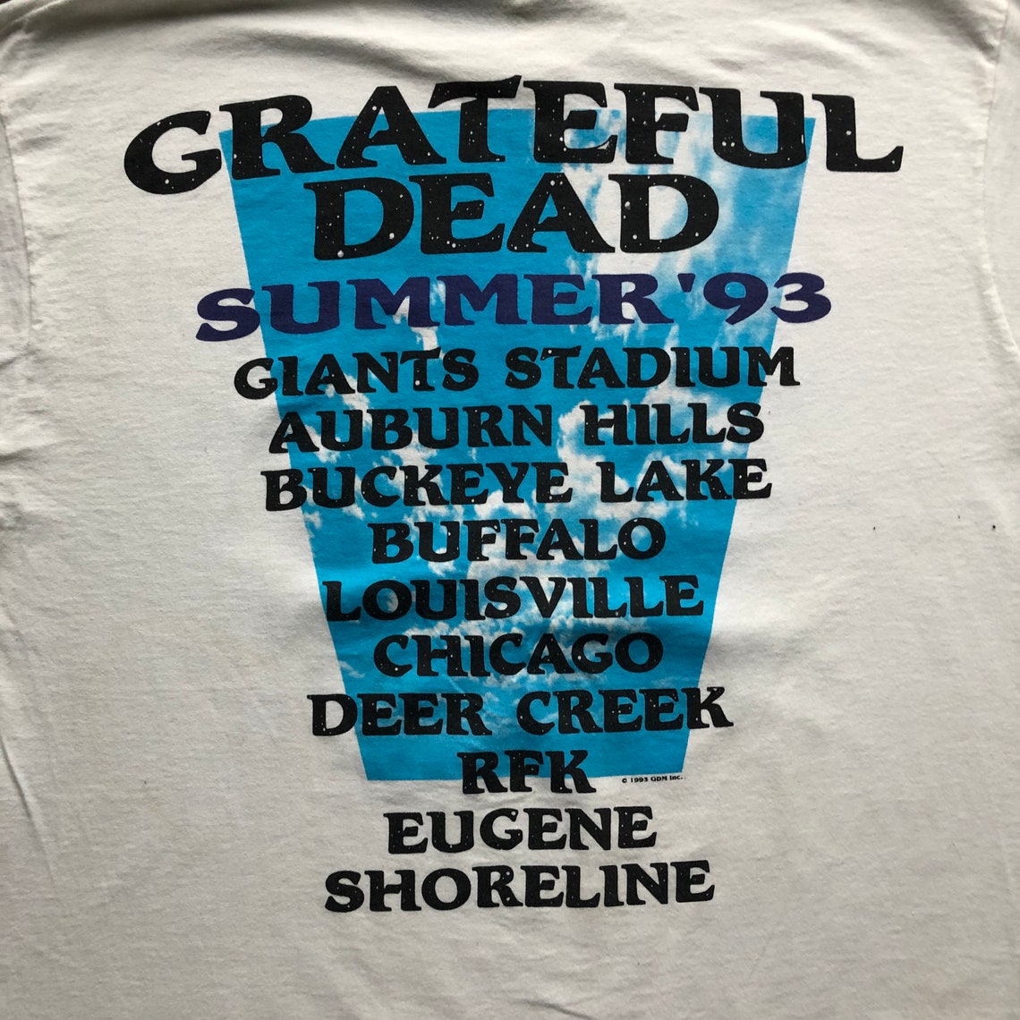 grateful dead tour summer 1993