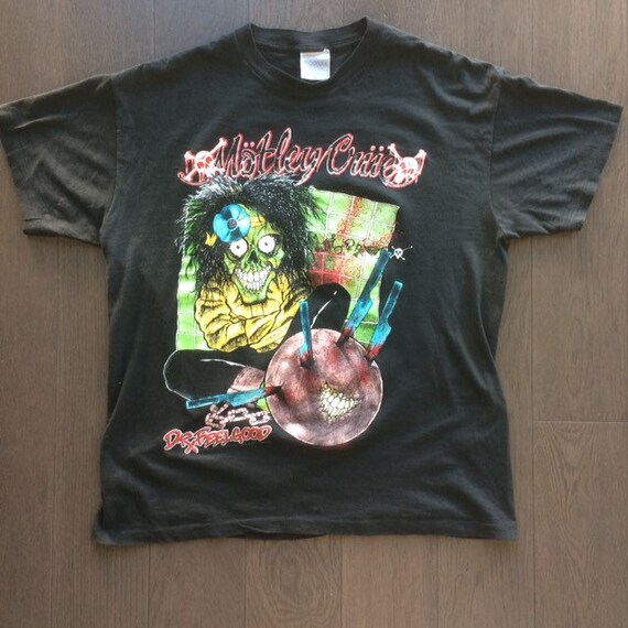 Vintage motley Crüe dr feelgood shirt 1990 XL Broc