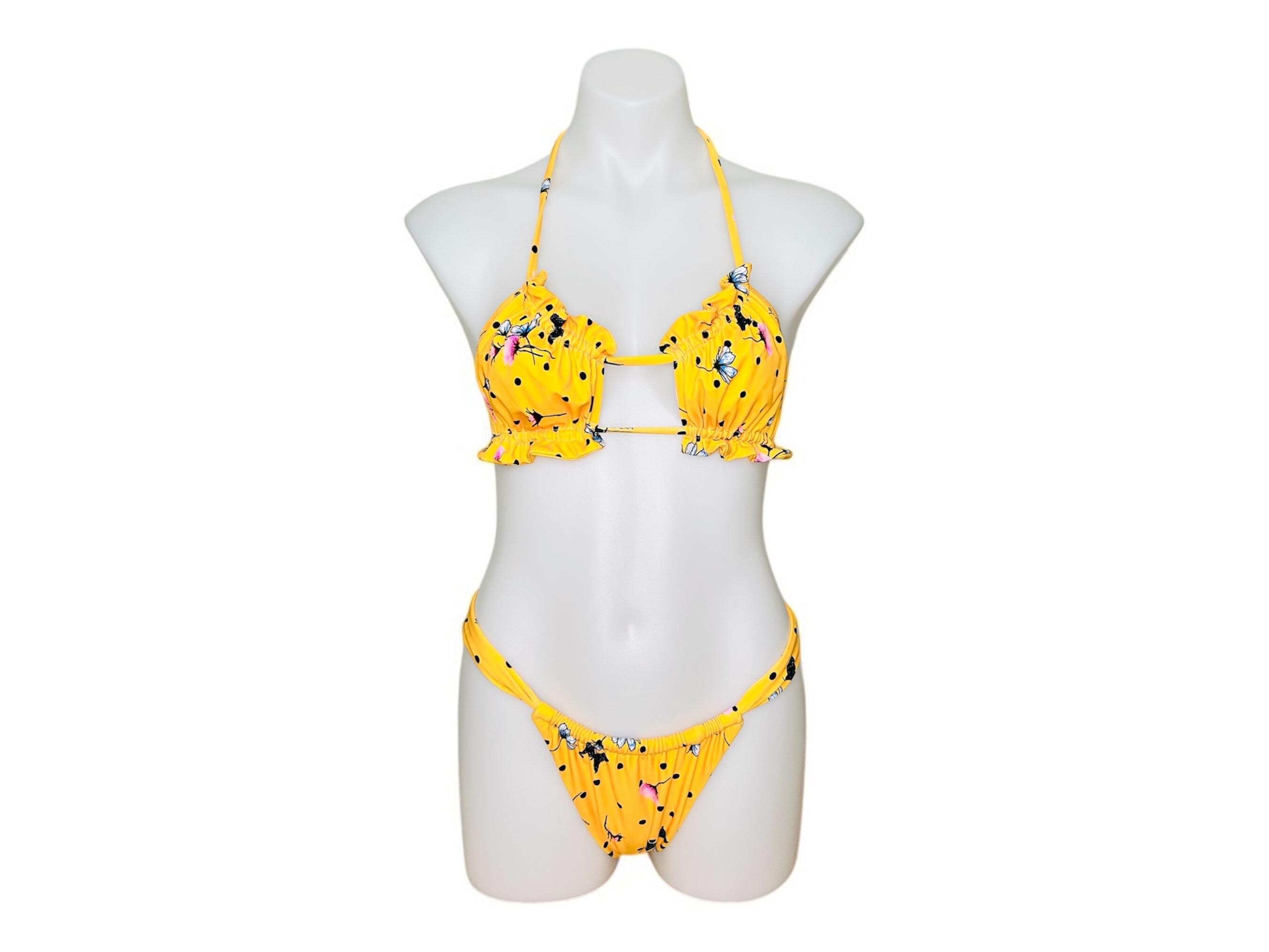 Yellow bikini | Yellow swimsuit & swimwear
