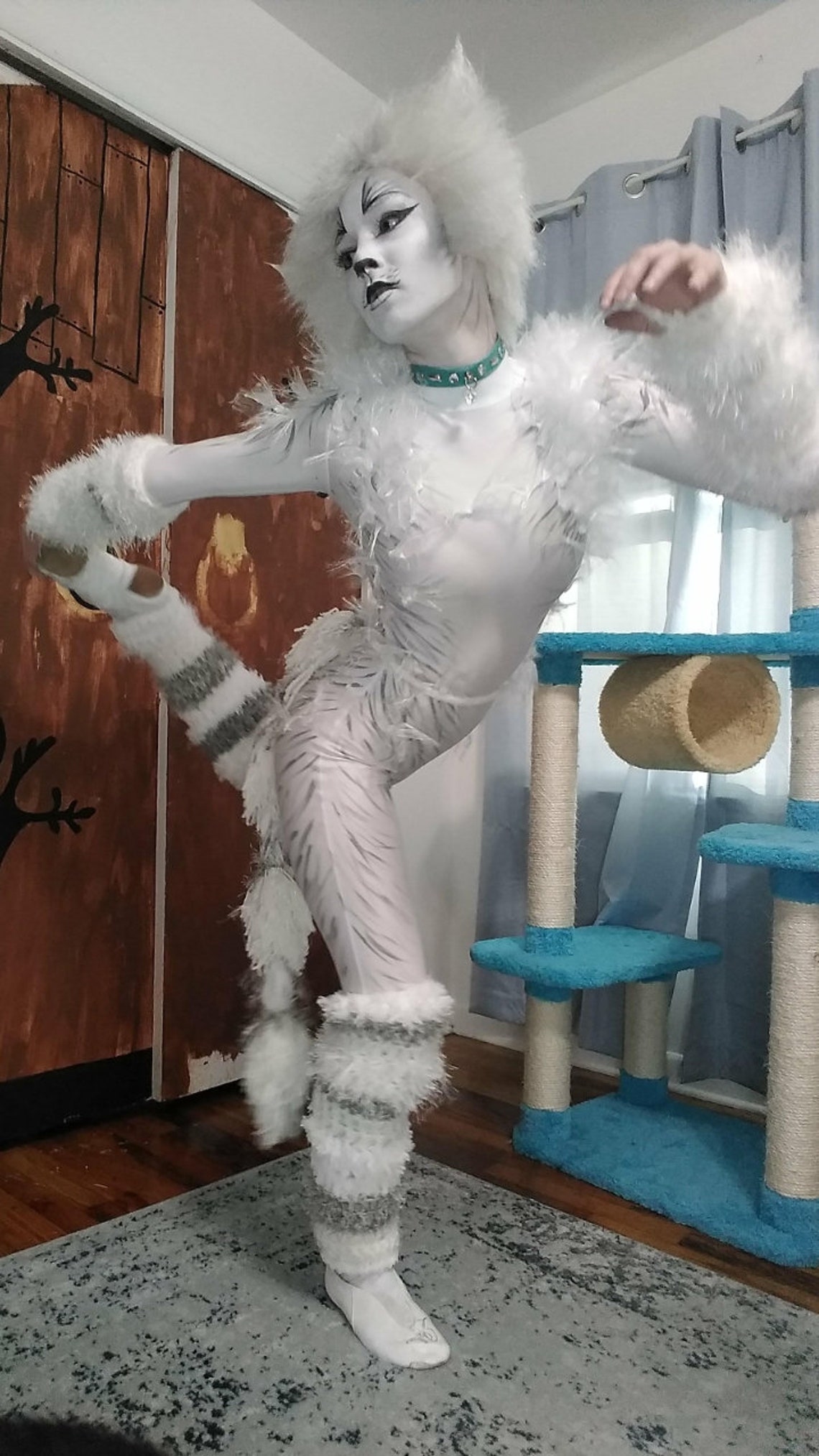 Cats Broadway Musical Victoria White Cat Cosplay Costume Etsy