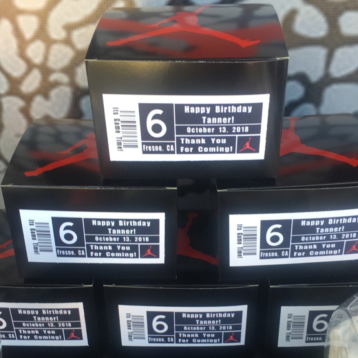 custom jordan shoe case