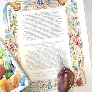 Custom Ketubah / Wedding Art