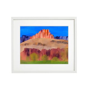 Abstract Art Prints: Capitol Reef National Park